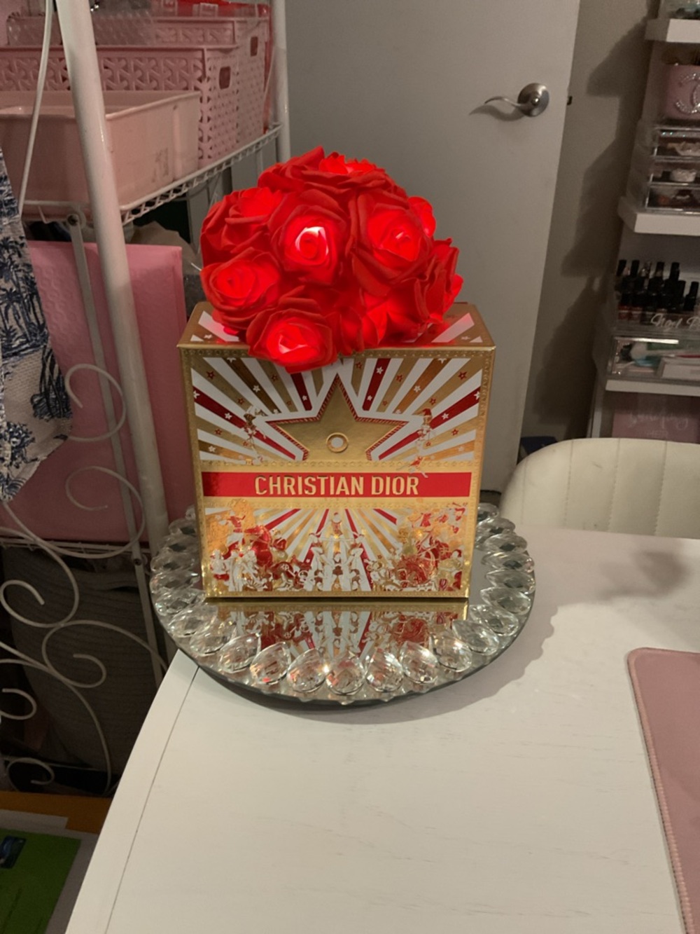 Dior Red Rose LED Floral Accent Décor - Picture 5 of 5
